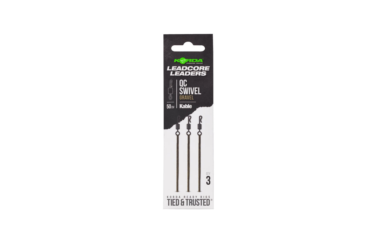 Korda - Kable Leadcore Leader QC Swivel-3