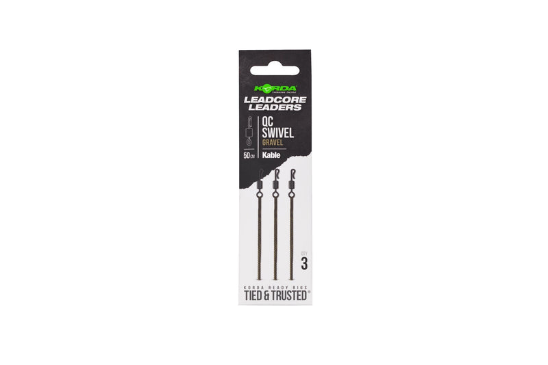 Korda - Kable Leadcore Leader QC Swivel-3