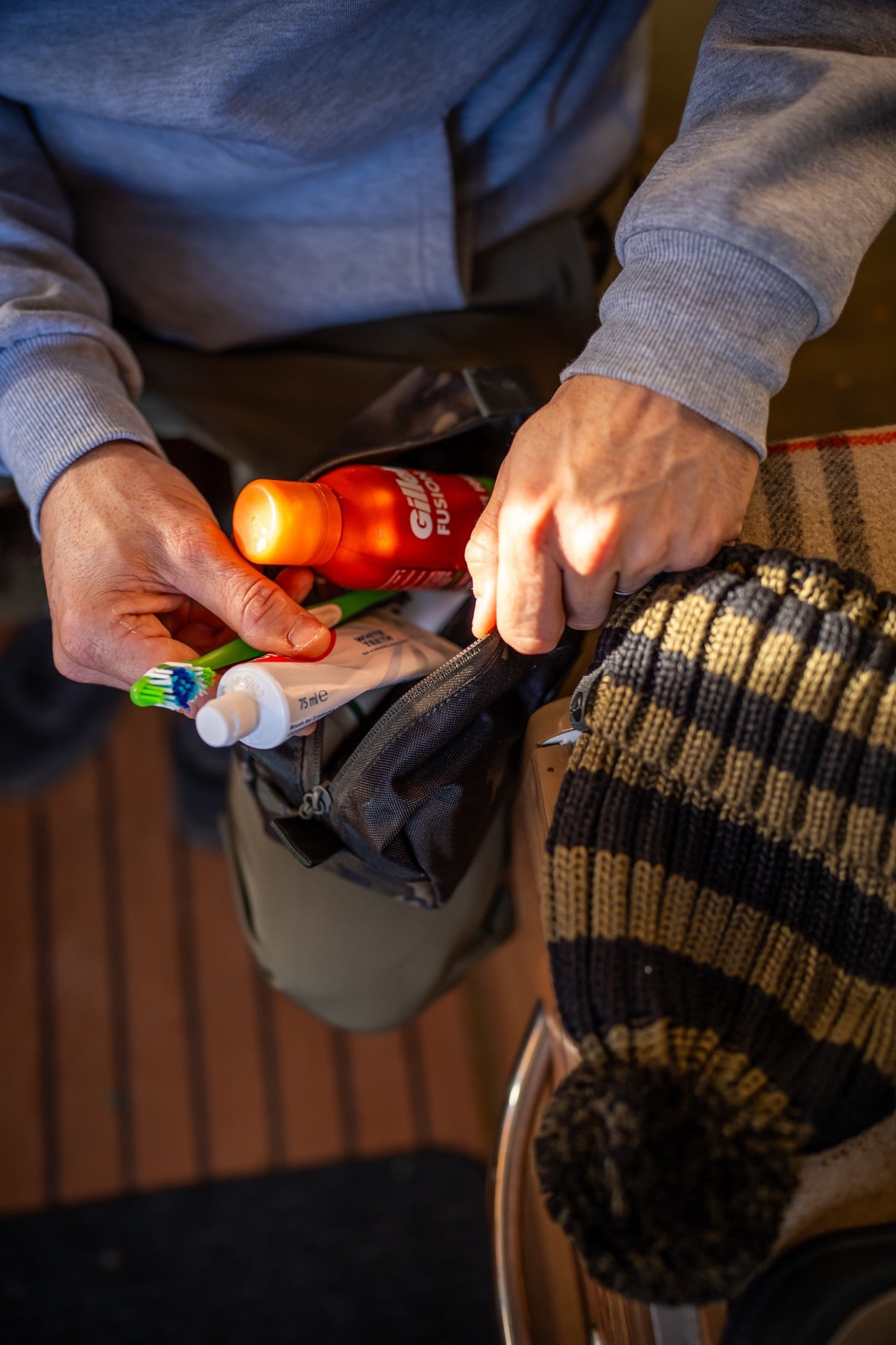 Korda - Wash Bag | Dark Kamo