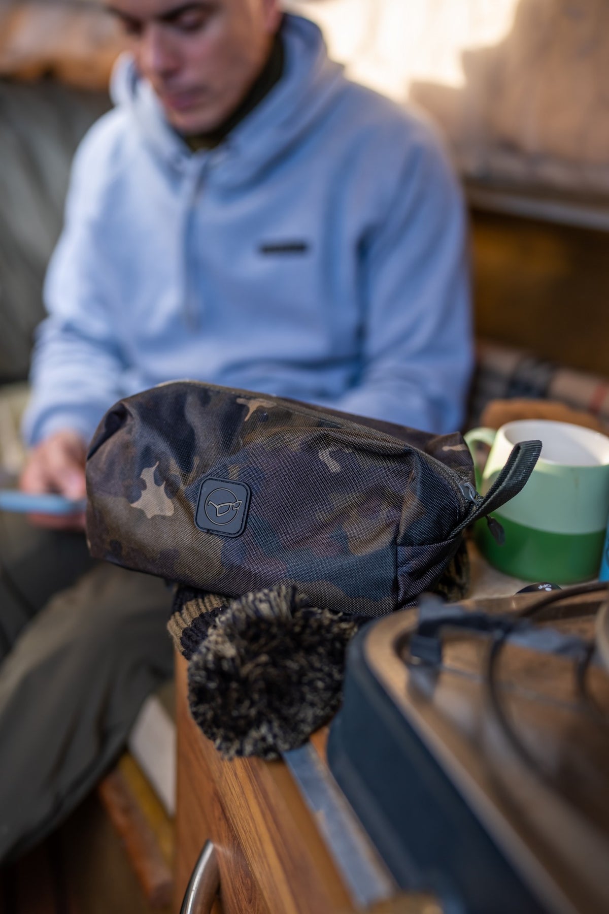 Korda - Wash Bag | Dark Kamo-6