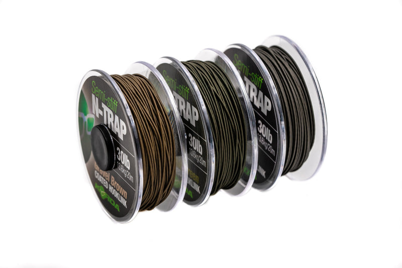 Load image into Gallery viewer, Korda - N-Trap Semi Stiff Weedy Green 20lb 20m
