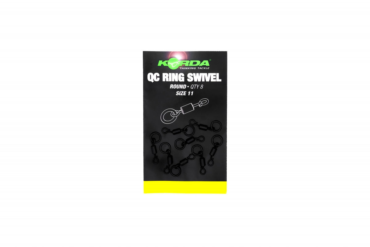 Korda - Quick Change Ring Swivel Round Size 11-2