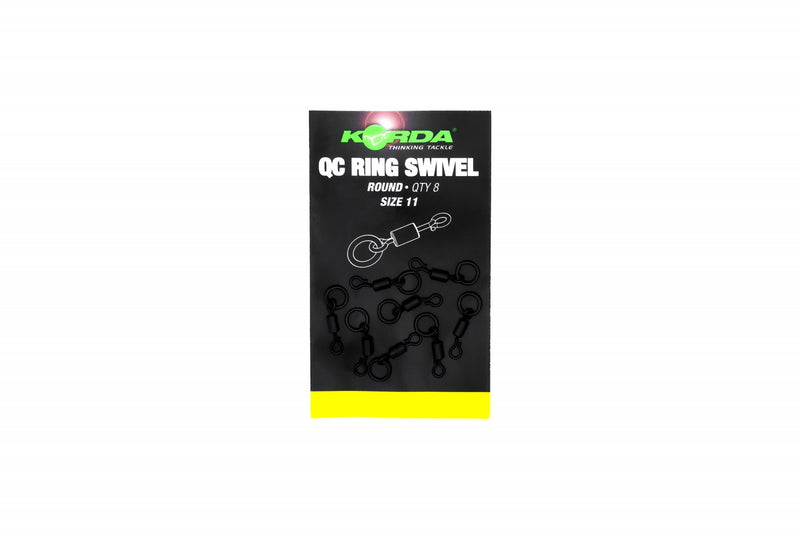 Korda - Quick Change Ring Swivel Round Size 11-2