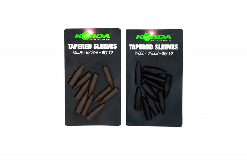 Korda - Tapered Silicone Sleeves Green-1