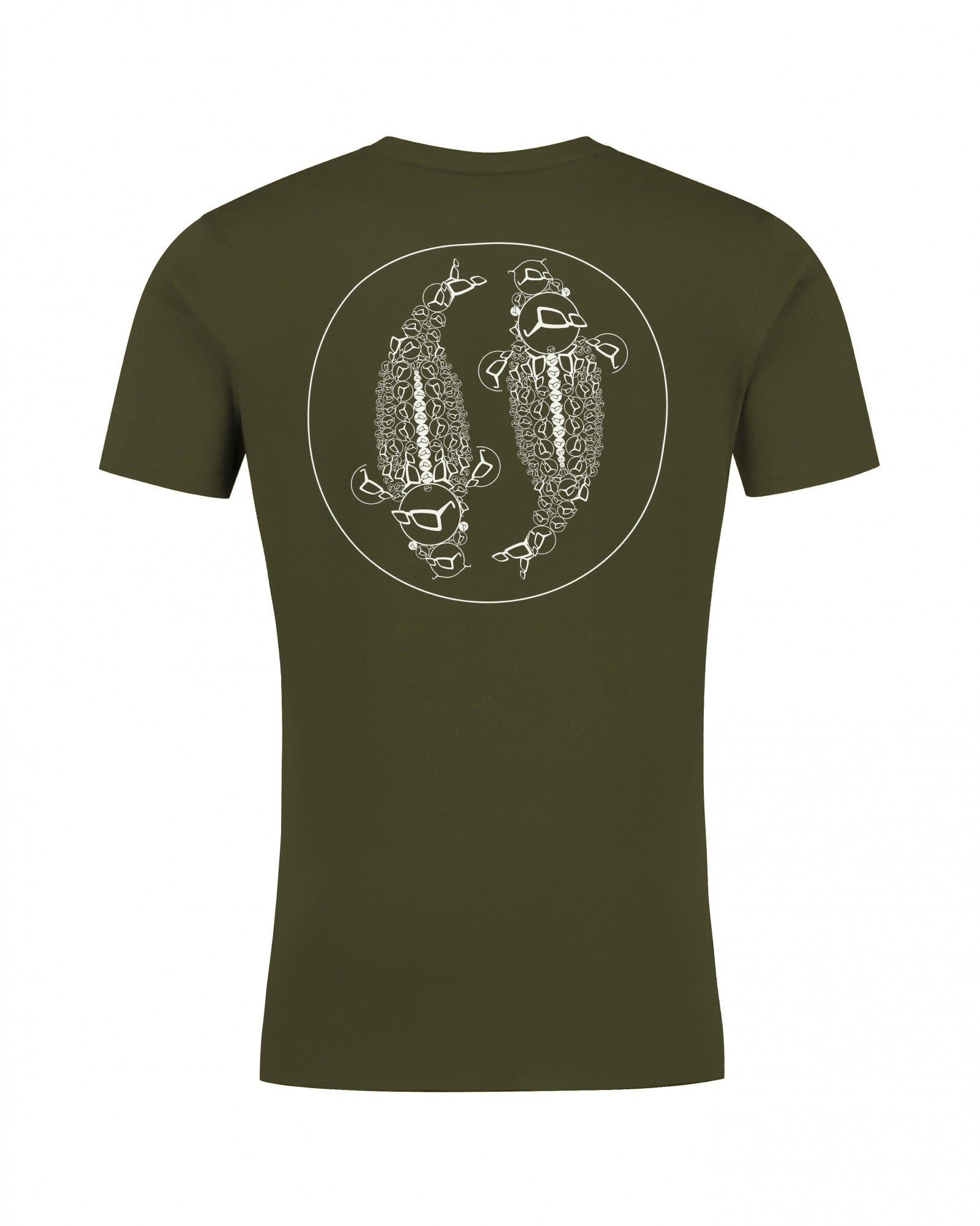Korda - Womens Mandala Tee | Dark Olive-4