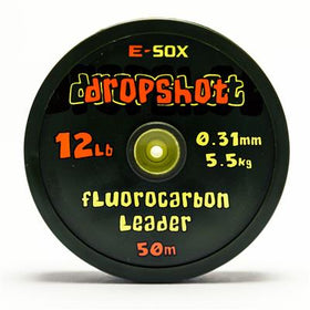 E-Sox Dropshot Fluorocarbon Leader , 12lb
