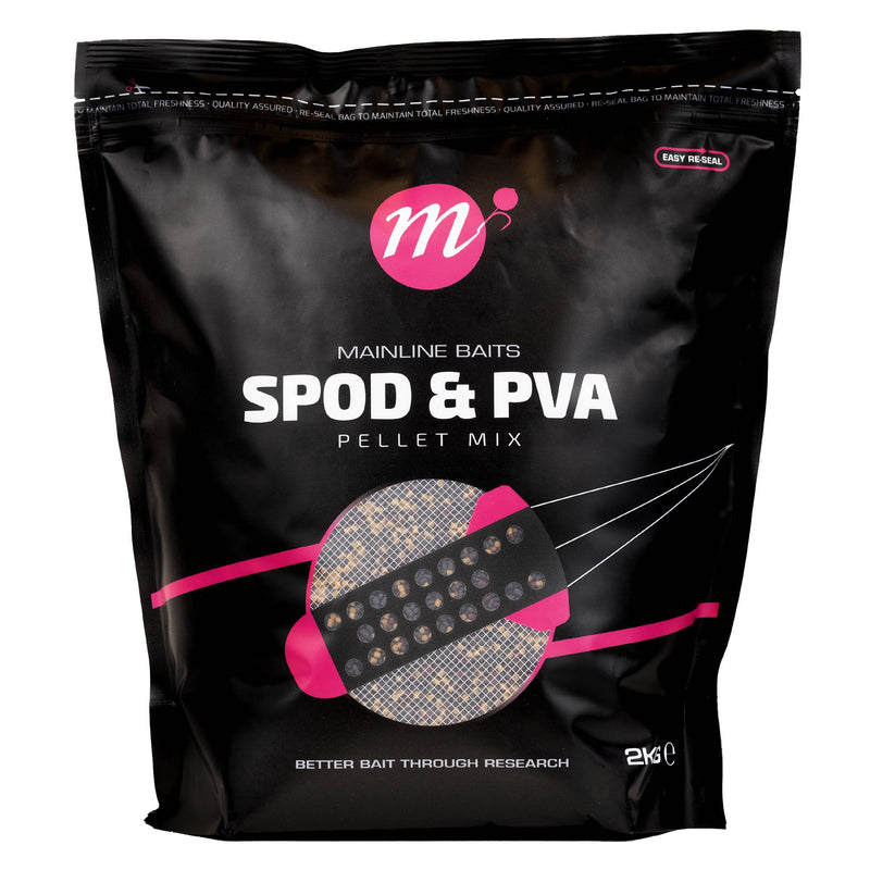 Mainline Carp - Spod & PVA Pellet Mix 2kg-1