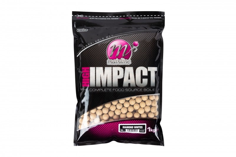 Mainline Carp - Hi Impact Diamond Whites 20mm 1kg-1