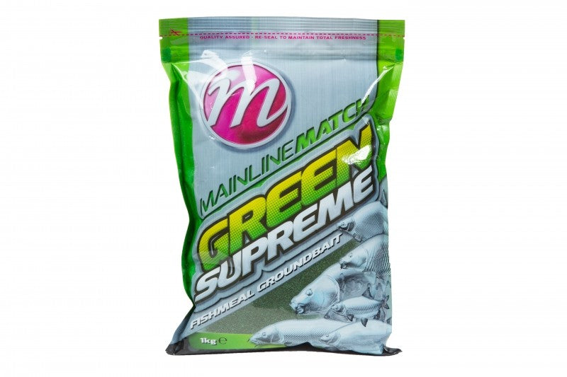 Mainline Match - Green Supreme 1kg-1