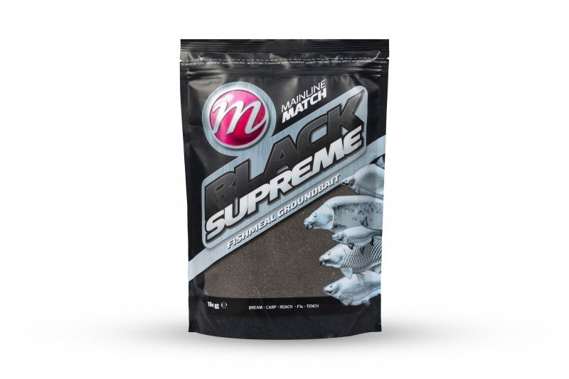 Mainline Match - Black Supreme - 1kg-1