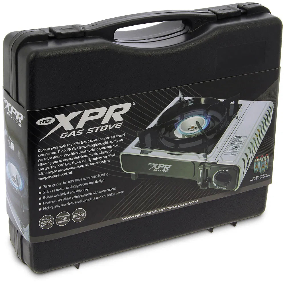 NGT XPR Stove - Stainless Steel Outdoor Stove with Case