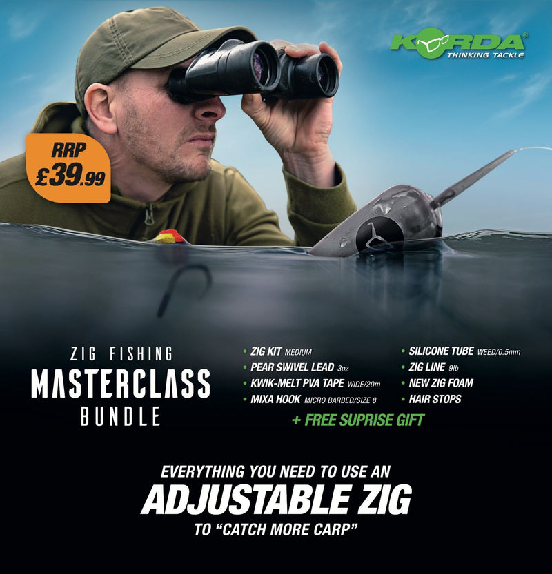 Load image into Gallery viewer, Korda Zig Kit Bundle (option for foam colour, free ziggers sample &amp; FREE postage)
