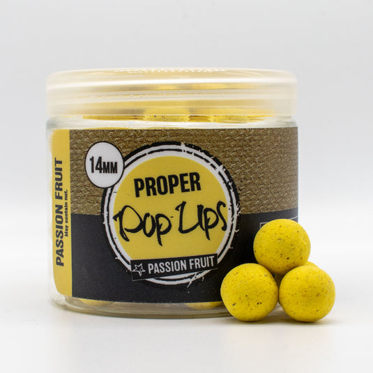 Proper Carp Baits - Passion Fruit Pop ups