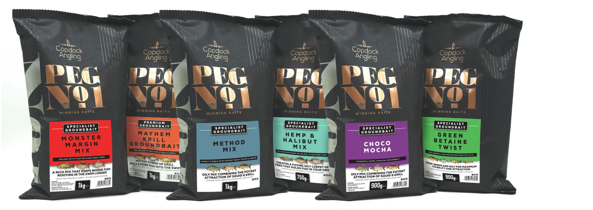 Peg No1 Premium Groundbait (all flavours)-1