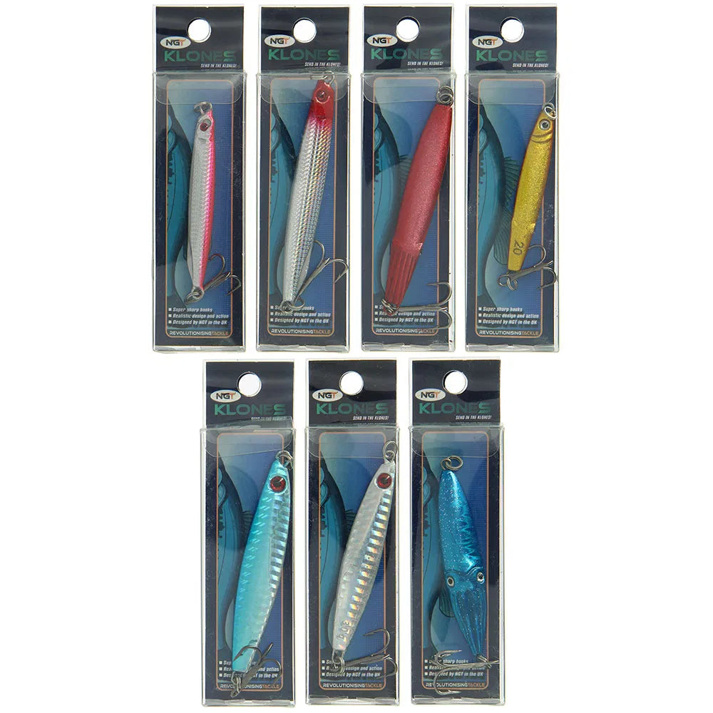 NGT 10 Assorted Metal Sea Lures-1
