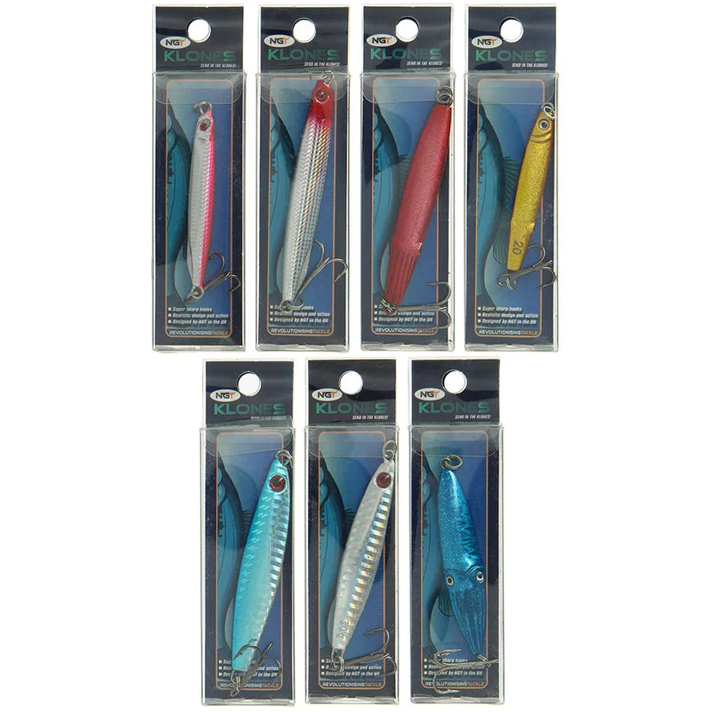 NGT 10 Assorted Metal Sea Lures-1