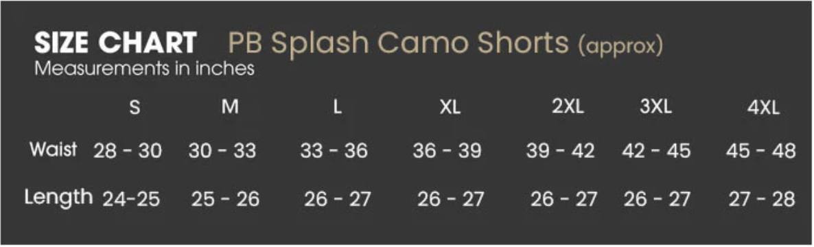 OMC PB Splash Camo Shorts-2