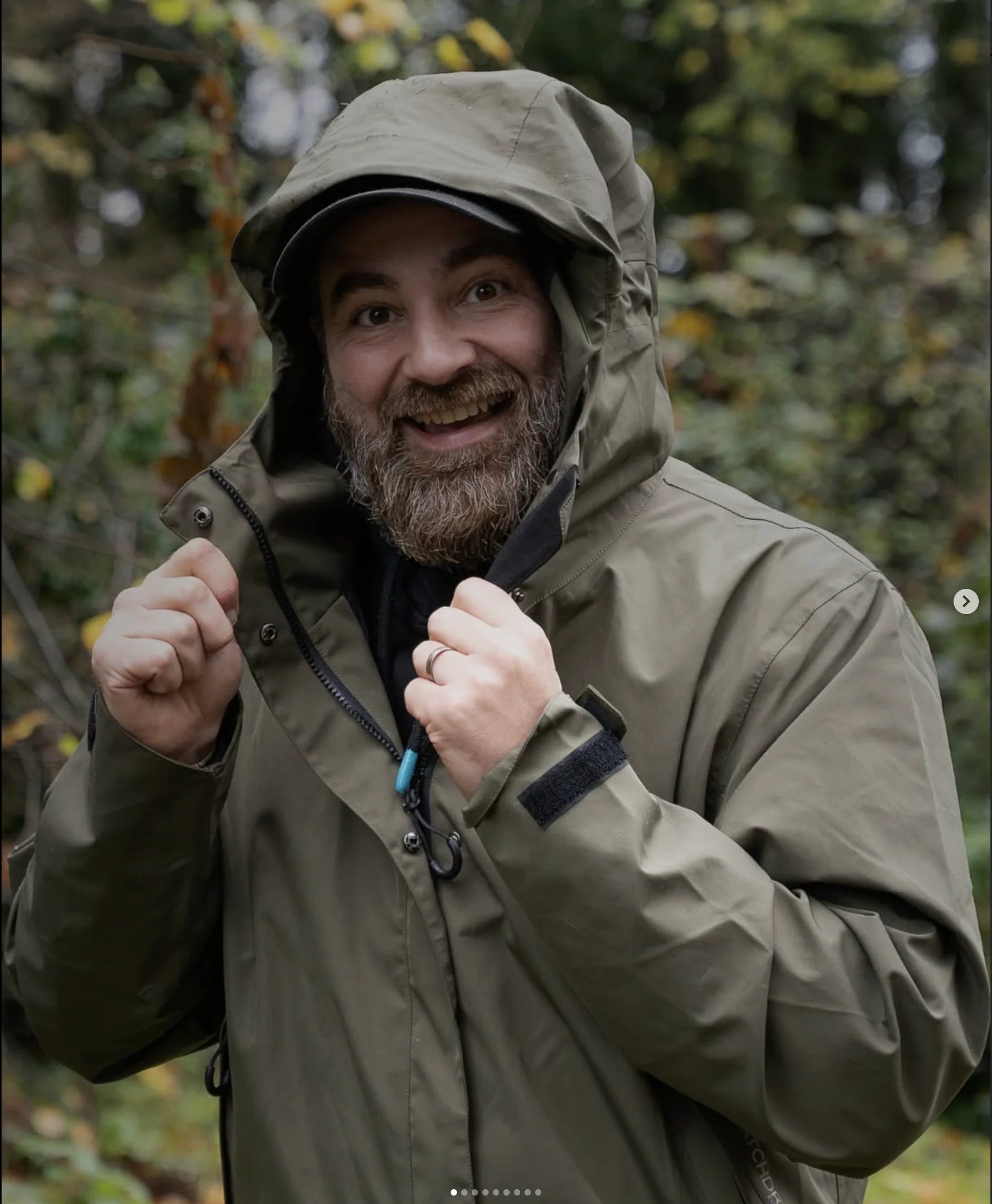 Catchdry Edge - Mesh Lined Waterproof Fishing Jacket-11