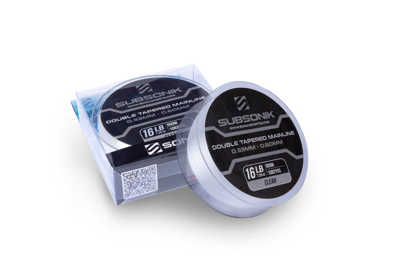 Sonik Subsonik Clear Double Tapered Mainline 16lb-2