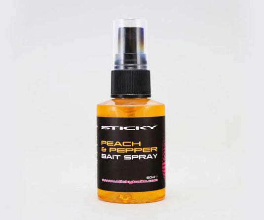 Sticky Baits Peach & Pepper Bait Spray - 50ml