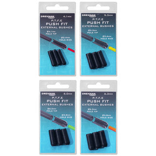 Drennan PTFE Push Fit External Bushes-1
