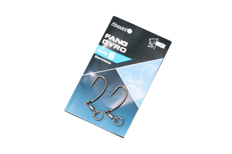 Nash Fang Gyro Barbless (FIVE PACK - 25 HOOKS)-3