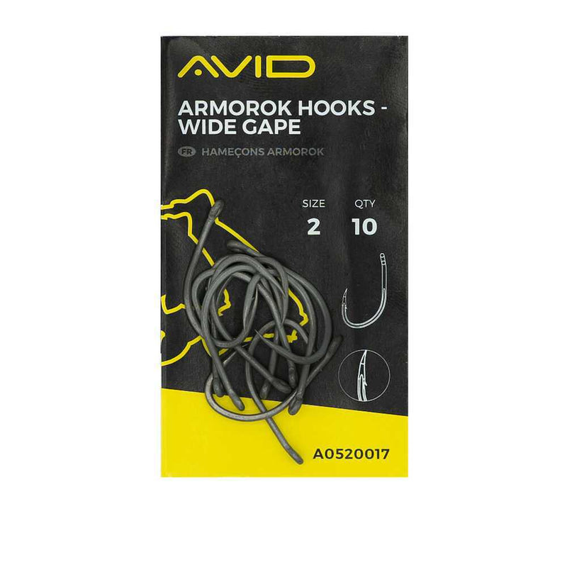 Avid Armorok Hooks Wide Gape-1