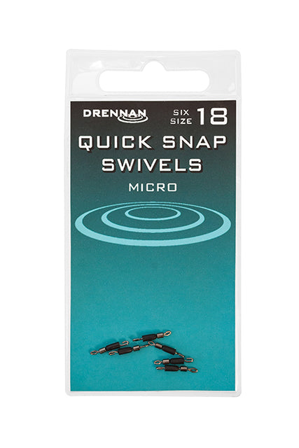 Drennan Quick Snap Swivels-1