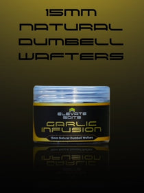 Elevate Baits Garlic Infusion Natural Dumbell Wafters 15mm