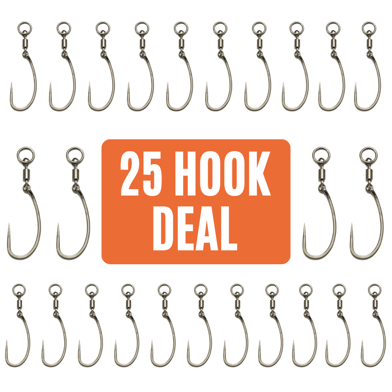 Nash Fang Gyro Barbless (FIVE PACK - 25 HOOKS)-1