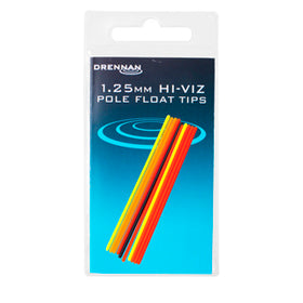 Drennan Hi-Viz Pole Float Tip, 1.25mm
