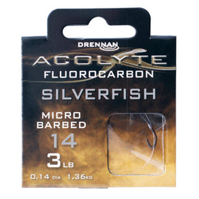 Drennan Acolyte Silverfish Hooks to Fluorocarbon