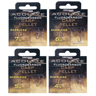 Drennan Acolyte Carp Pellet Hooks to Fluorocarbon-2