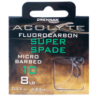 Drennan Acolyte Super Spade Hooks to Fluorocarbon-1