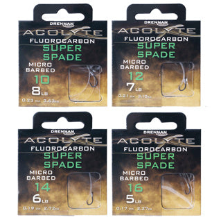 Drennan Acolyte Super Spade Hooks to Fluorocarbon-2