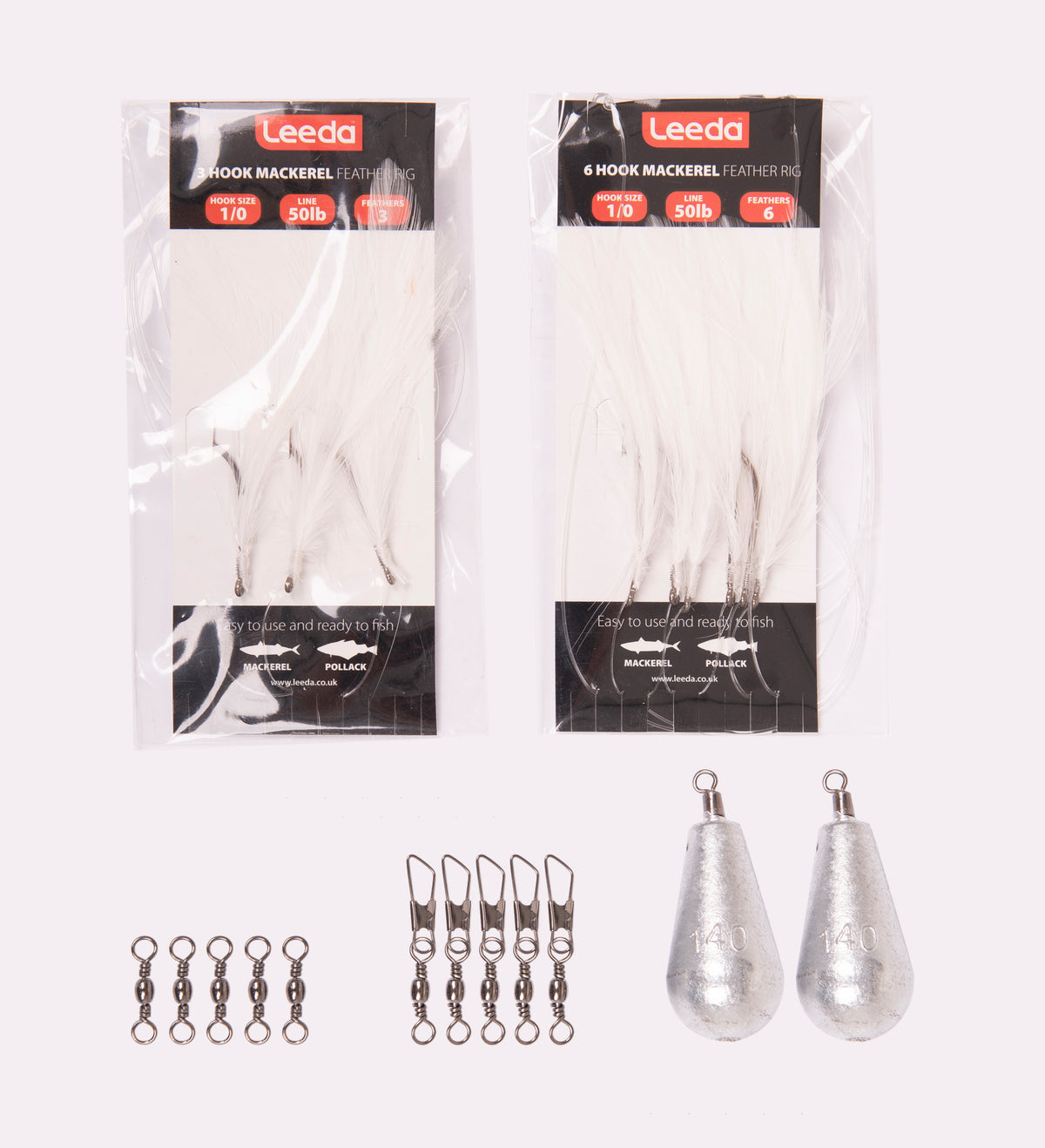 Leeda 10ft Feathers Fishing Kit-5