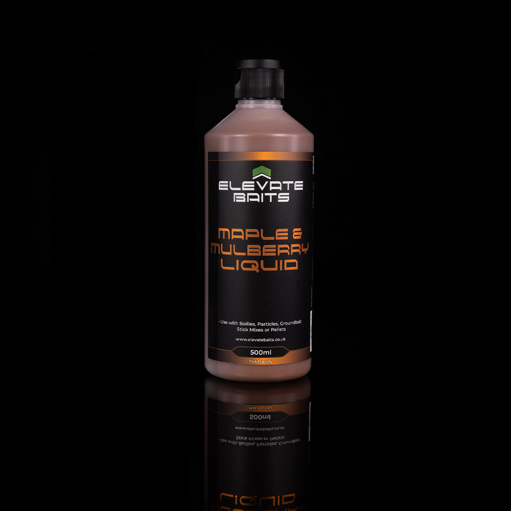 Elevate Baits Maple & Mulberry Liquid – 500ml-1