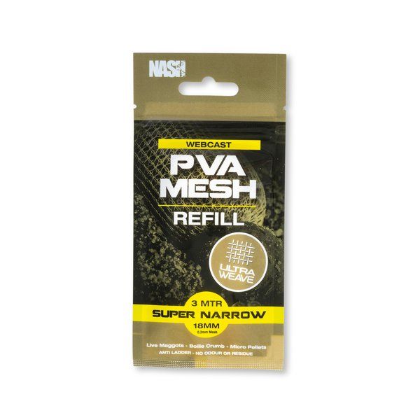 Nash Webcast Ultra Weave PVA Refill Super Narrow-1