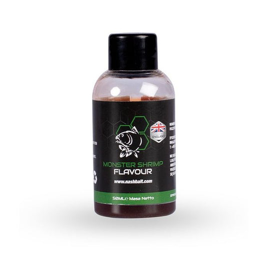 Nash Bait Monster Shrimp Flavour 150ml (triple pack deal)