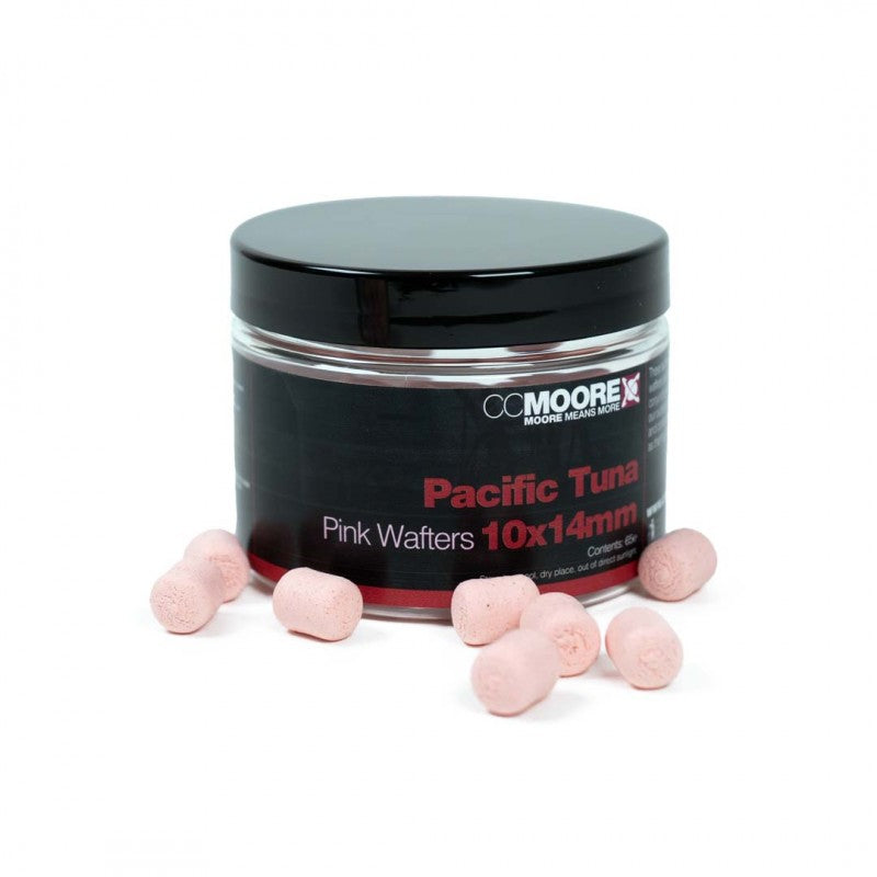 Pacific Tuna Pink Dumbell Wafters 10x14mm-1