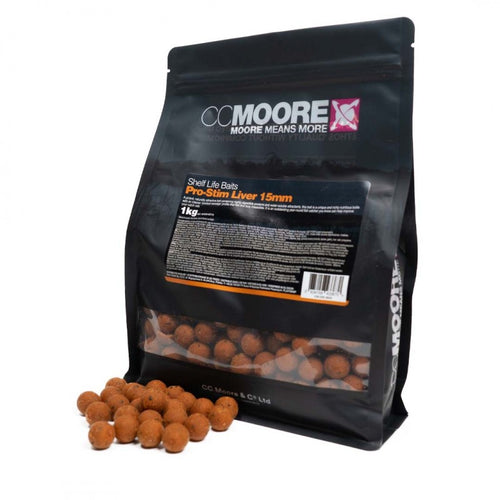 CC Moore Pro-Stim Liver Boilies Shelf Life