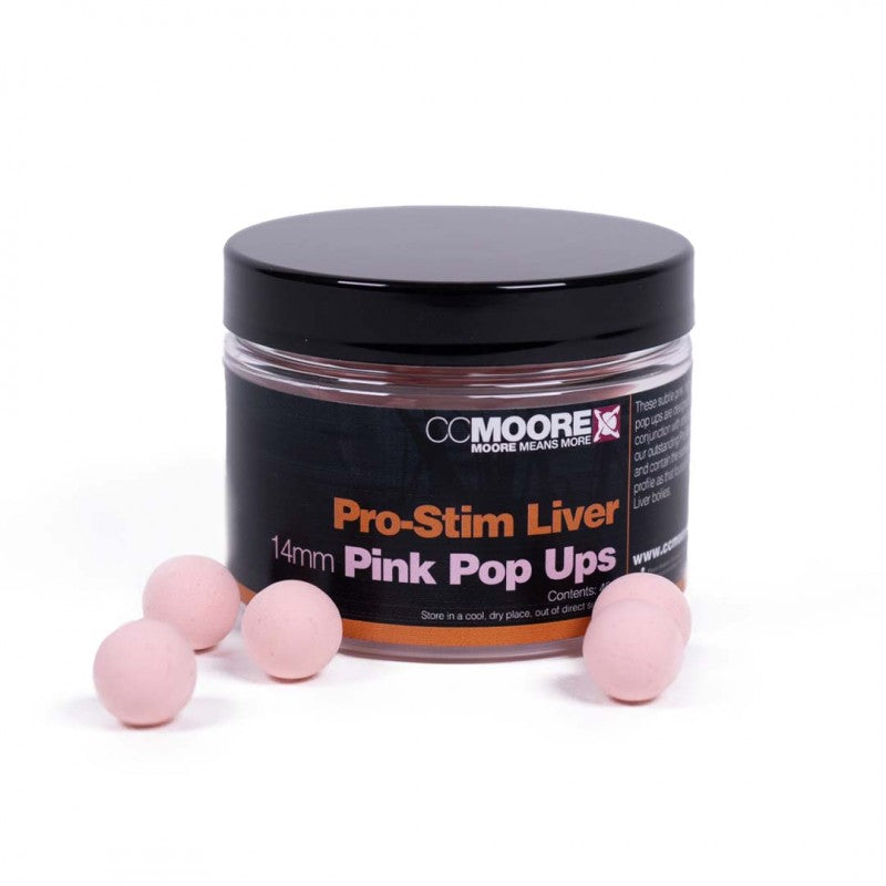 CC Moore Pro-Stim Liver Pink Pop Ups-1