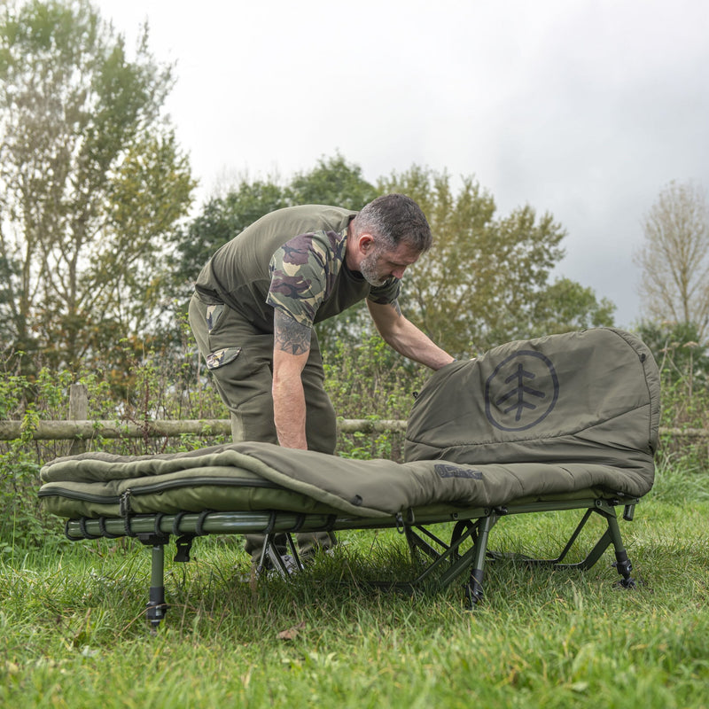 Wychwood Epic 6 Leg Bed Chair Sleep System-6