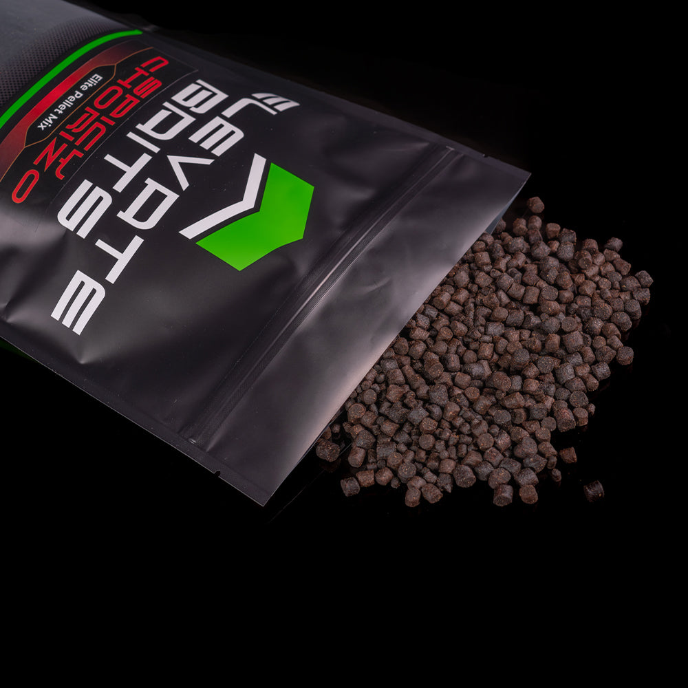 Elevate Baits Spicy Chorizo Elite Pellet Mix-1