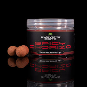 Elevate Baits Spicy Chorizo Natural Popups