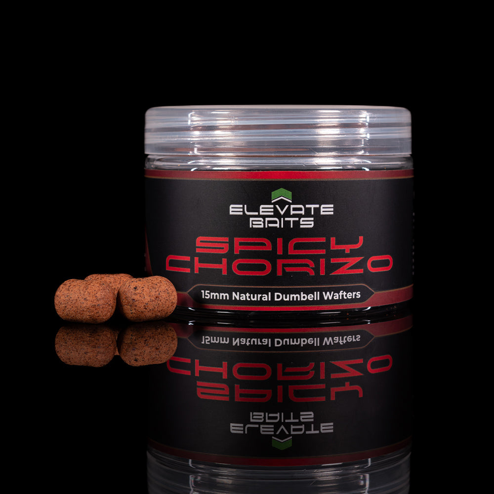 Elevate Baits Spicy Chorizo Dumbell Wafters-1