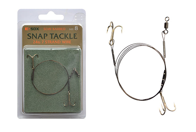 E-Sox Snap Tackle Wire Traces-1