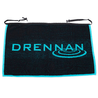 Drennan Apron Towel Black/Aqua-1