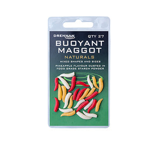 Drennan Buoyant Maggot , Natural-1