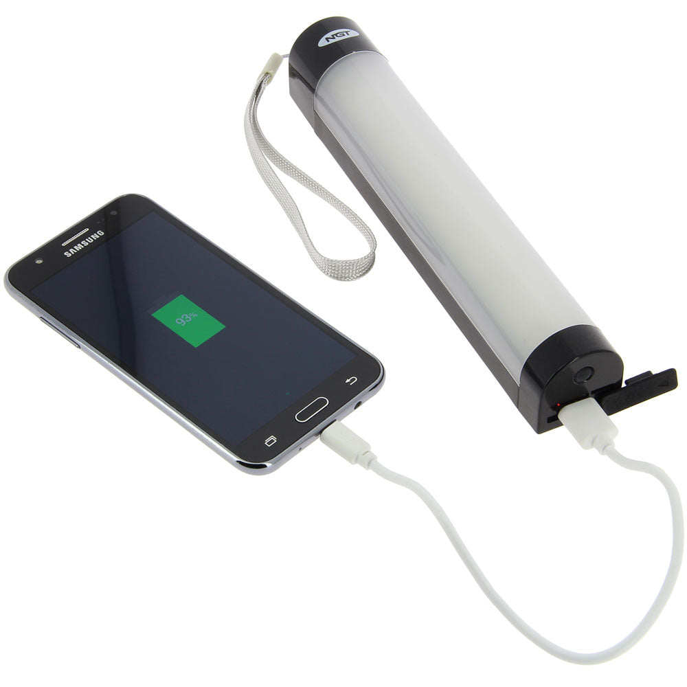 NGT Bivvy Light Large - USB Rechargable 2600mAh Light with Remote-5